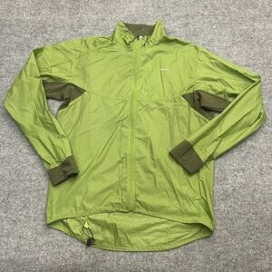 Patagonia Jacket Men's Medium Green Nine Trails Ultralight Ripstop Windbreaker